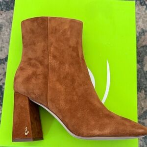 Sam Edelman Suede Ankle Booties